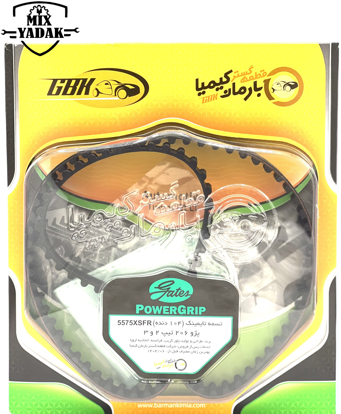 تصویر از تسمه تایم 104 پژو 206 تیپ 2 و 3