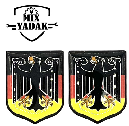 تصویر از بر چسب ژله ای پلاک آلمان S1