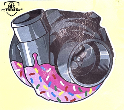 تصویر از برچسب توربو دونات B2