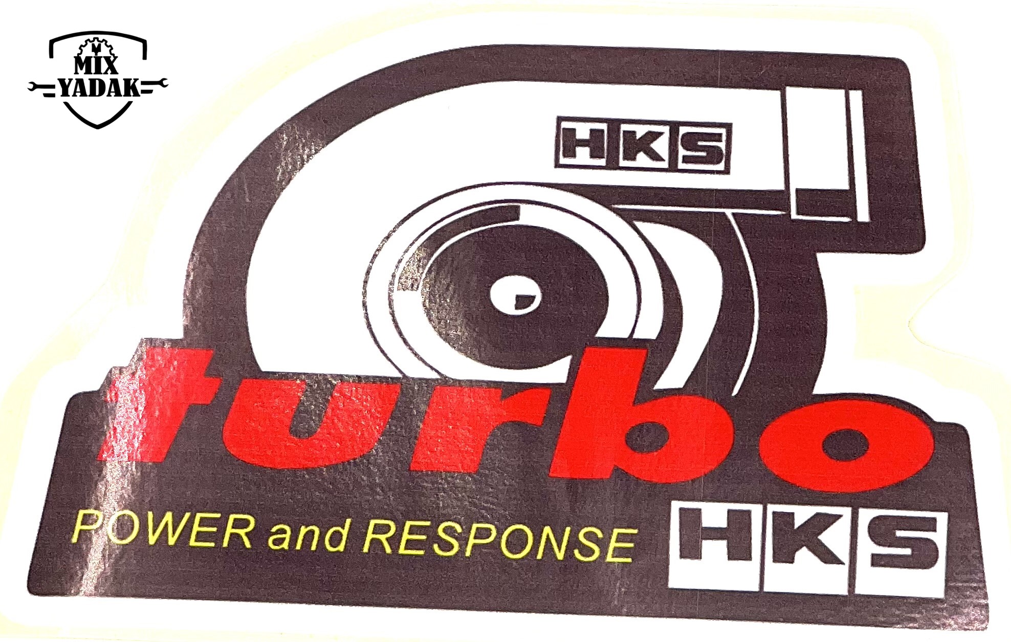 تصویر از برچسب TURBO power and response HKS B3