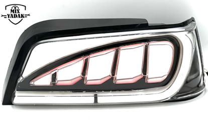 تصویر از چراغ خطر پرشیا سه بعدی جنسیس سفید