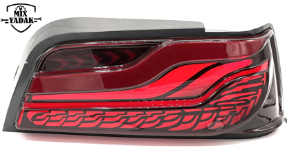 تصویر از چراغ خطر پرشیا سه بعدی BMW قرمز