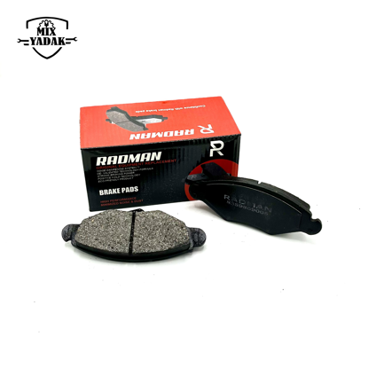 تصویر از لنت ترمز جلو 206 تیپ 2 رادمان